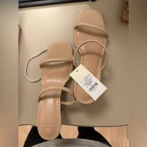 A New Day Nude Block Heels